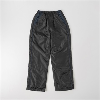 裏フリーススキーパンツ キッズ 男の子 130cm-160cm(ブラック-130cm)