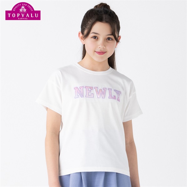 人気メーカー・ブランド テマ楽COOL デザイン半袖Tシャツ キッズ トップバリュ 女の子 トップス