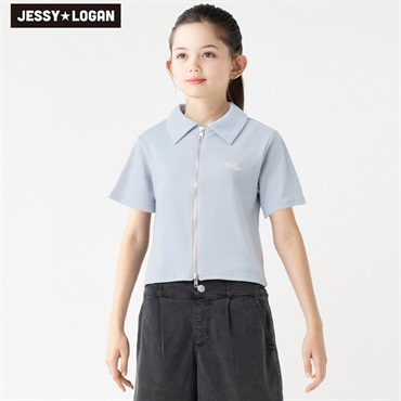 ジェシーローガン テレコダブルジップカーデ 女の子 キッズ 130cm-160cm