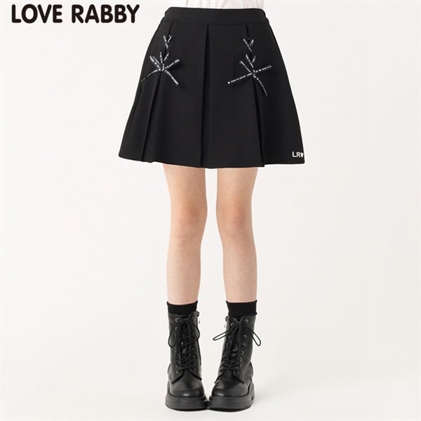 ラブラビ レースアップタックスカパン 女の子 キッズ 130cm-160cm