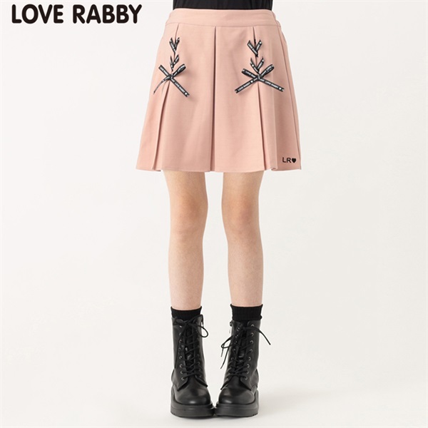 ラブラビ レースアップタックスカパン 女の子 キッズ 130cm-160cm