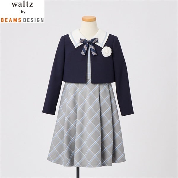 waltz by BEAMS DESIGN フォーマルスーツ 120cmネイビー waltz by BEAMS DESIGN 3ツ釦ジャケットスーツ キッズ 男の子