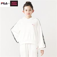 FILA×JESSY LOGAN コラボショートパーカー 女の子 キッズ 130cm-160cm