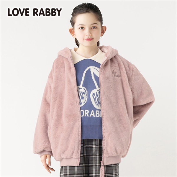 Drawer ファージャケット　ベビーピンク　36 Drawer ファージャケット ベビーピンク 36