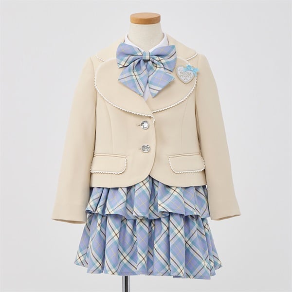 160cm 小学生フォーマルジャケットワンピースDECORA PINKY'S DECORA PINKY'S（デコラピンキーズ） 卒業式 小学校 女子 スーツ