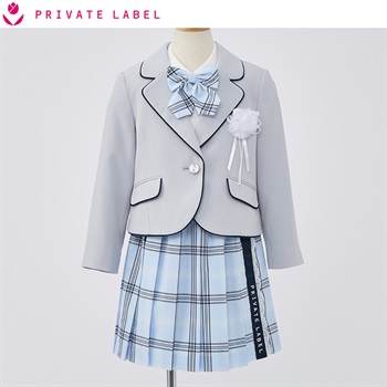 PRIVATE LABEL テーラードジャケット三点スーツ キッズ 女の子