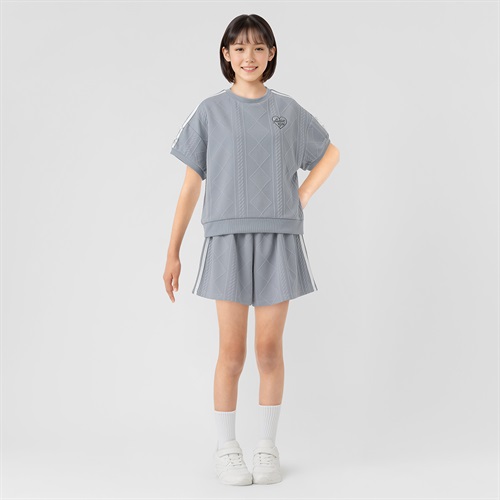 フクレＪＱライン使い上下セット 女の子 キッズ 130cm-160cm