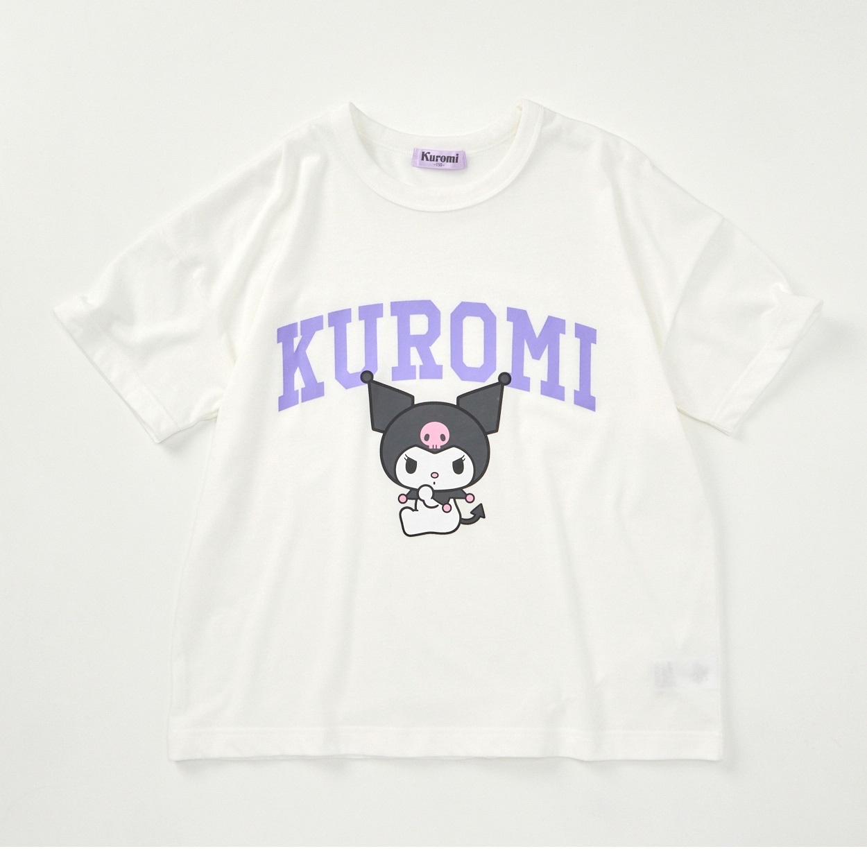 サンリオキャラクターズ クロミ プリントＴシャツ 女の子 キッズ 130cm-160cm(ホワイト-150cm)