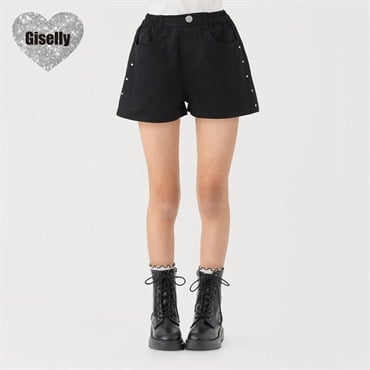 Giselly(ジゼリー) ホットフィックスショーパン 女の子 キッズ 130cm-160cm