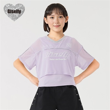 Giselly(ジゼリー) チュールドッキングT 女の子 キッズ 130cm-160cm