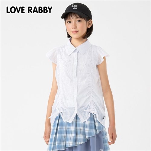 ラブラビ シャーリングシャツコンポ 女の子 キッズ 130cm-160cm