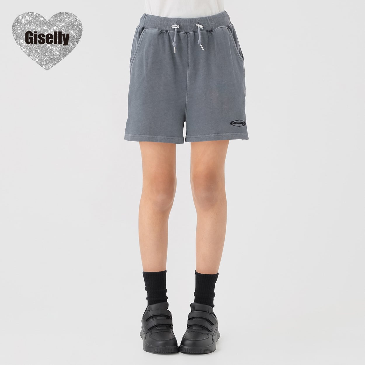 Giselly（ジゼリー） ピグメントショートパンツ キッズ 女の子 130cm