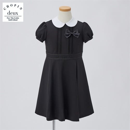 CHOPIN deux(ショパン ドゥ) 白衿半袖ワンピース キッズ 女の子 フォーマル 100cm 110cm 120cm 130cm