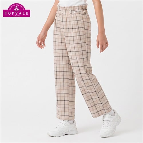 ワイドパンツ キッズ 女の子 トップバリュ 130cm-160cm