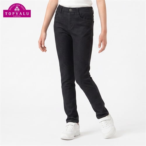 あたたか裏シャギーニットパンツ キッズ 女の子 トップバリュ 130cm-160cm