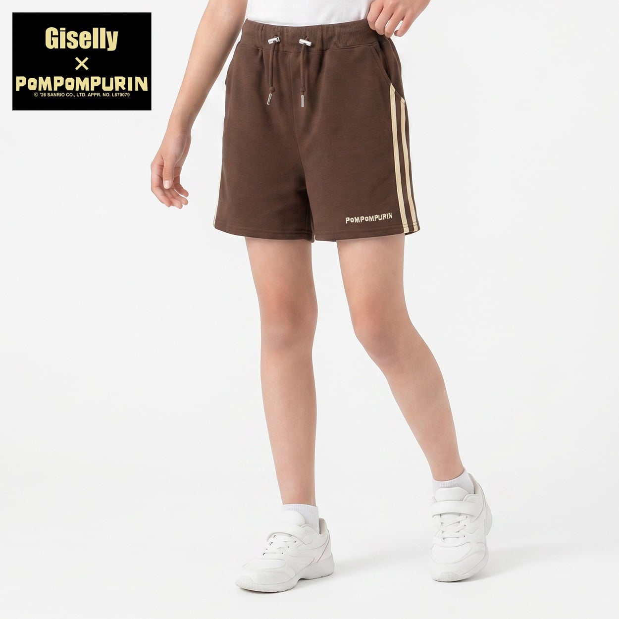 ジゼリー＜クロミ＞＜ポムポムプリン＞ パンツ キッズ 女の子 130cm-160cm(ポムポムプリン-130cm)