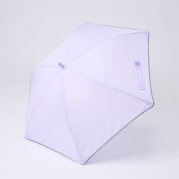 さきまる君ジャンプ式 長傘 55cm キッズ 小学生(ラベンダー-55cm)