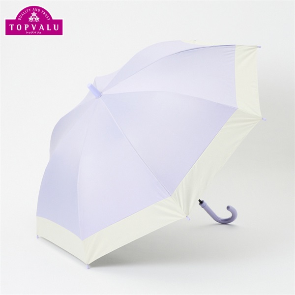 晴雨兼用 長傘 55cm 男の子 女の子 トップバリュ キッズ
