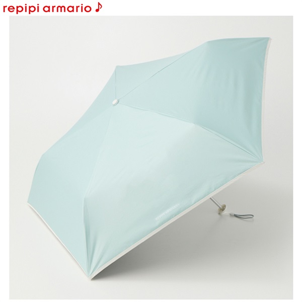 repipi armario (レピピアルマリオ) PUバイカラー 折りたたみ傘 晴雨