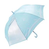 プリント傘  58cm    トップバリュ(ウスアオ)