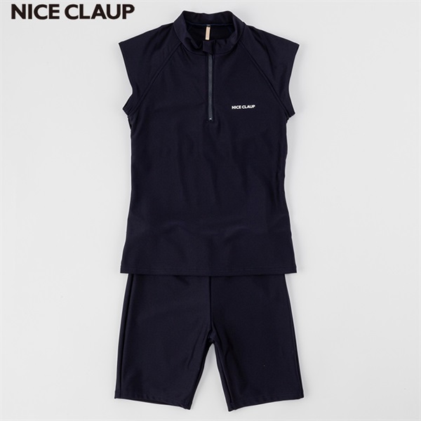 NICE CLAUP(ナイスクラップ) フレンチスリーブセパレート水着