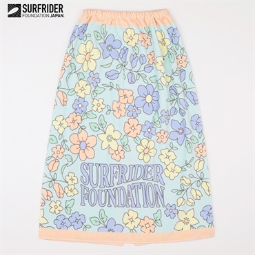 Surfrider Foundation(サーフライダーファウンデーション) 巻きタオル 80cm 男の子 女の子 キッズ(ブルー)
