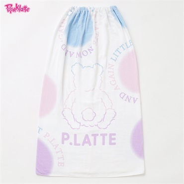 PINK-latte(ピンクラテ) 巻きタオル 100cm 女の子