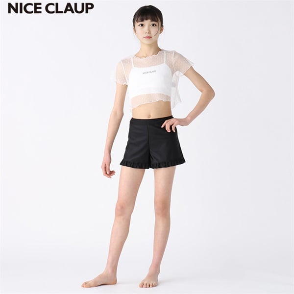 NICE CLAUP(ナイスクラップ) カバーアップ セット水着 女の子