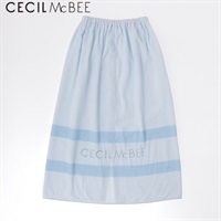 CECIL McBEE(セシルマクビー) 無地刺繍ラップタオル 80cm 女の子