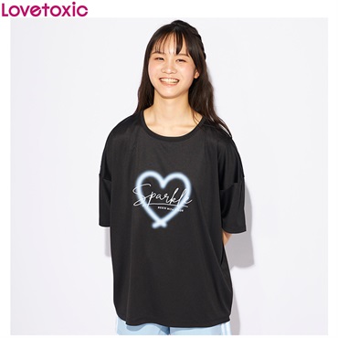 Lovetoxic(ラブトキシック) スプレープリントラッシュＴシャツ 女の子 キッズ140cm-170cm