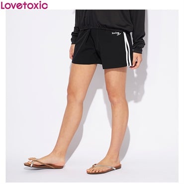 Lovetoxic(ラブトキシック) ナイロンサーフパンツ 女の子 キッズ140cm-170cm(ブラック-170cm)