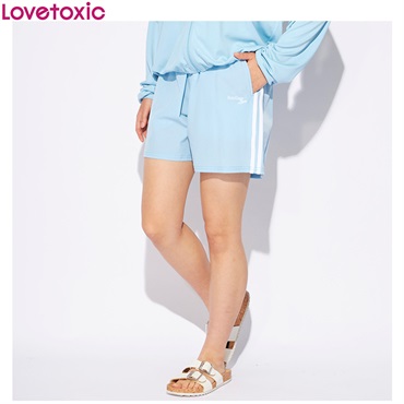 Lovetoxic(ラブトキシック) ナイロンサーフパンツ 女の子 キッズ140cm-170cm(サックス-140cm)