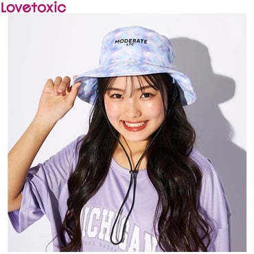 Lovetoxic(ラブトキシック) マリンハット 女の子 キッズ(パープル-54cm)