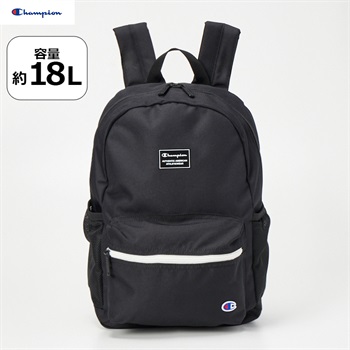 Champion(チャンピオン) リュック 18L 男の子 女の子 キッズ(ブラック)