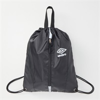 UMBRO(アンブロ) 縦ファスナーナップサック 男の子 キッズ(ブラック)