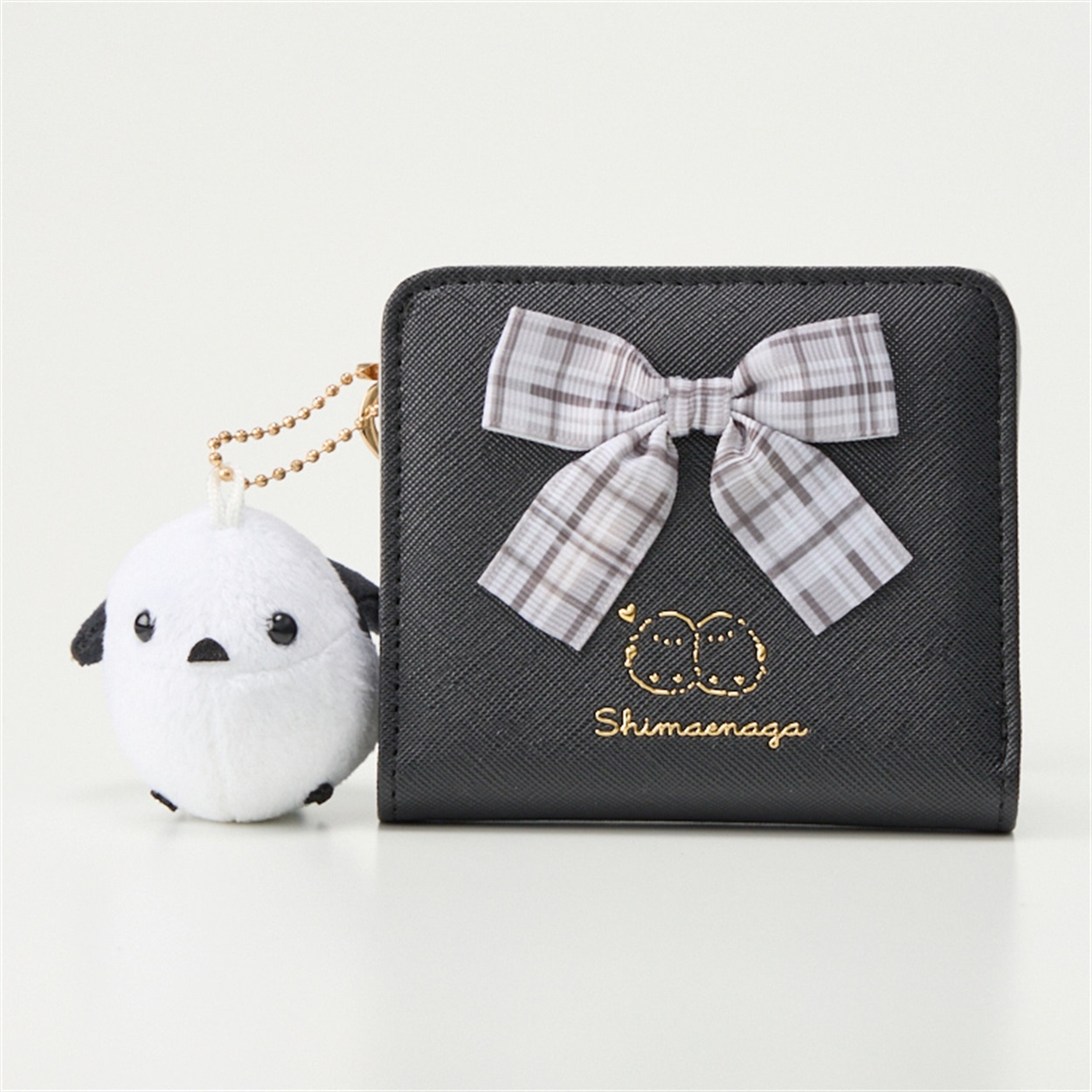 シマエナガ リボン L型ファスナー財布 女の子 キッズ | イオンスタイル