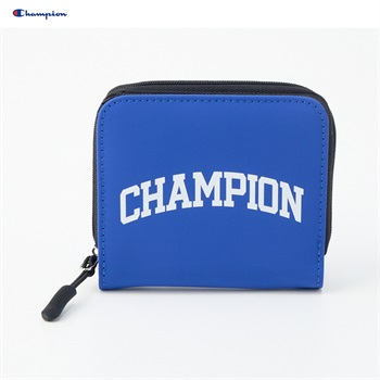 Champion(チャンピオン) 財布 合皮 キッズ(ブルー(ロゴ:ホワイト))