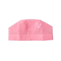 メッシュ海水帽子 男の子 女の子 キッズ(ピンク-M（50～55cm）)