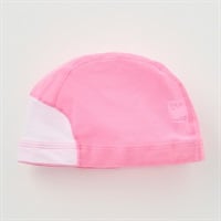 ネーム海水帽子 男の子 女の子 キッズ(ピンク-M(50～55cm))