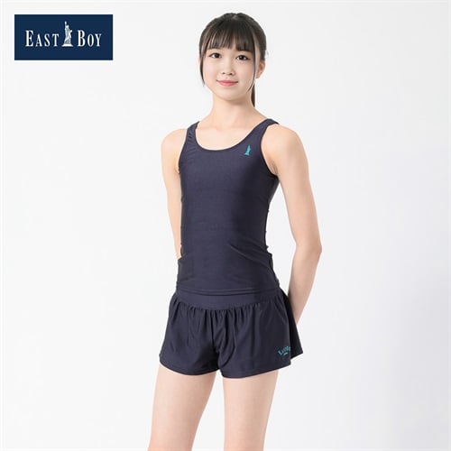 EASTBOY(イーストボーイ) スクール水着キュロットパンツセパレート 女の子 キッズ 130cm-170cm