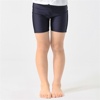 スクール水着(紐なし) 男の子 キッズ 110cm-130cm(ネイビー-110cm)