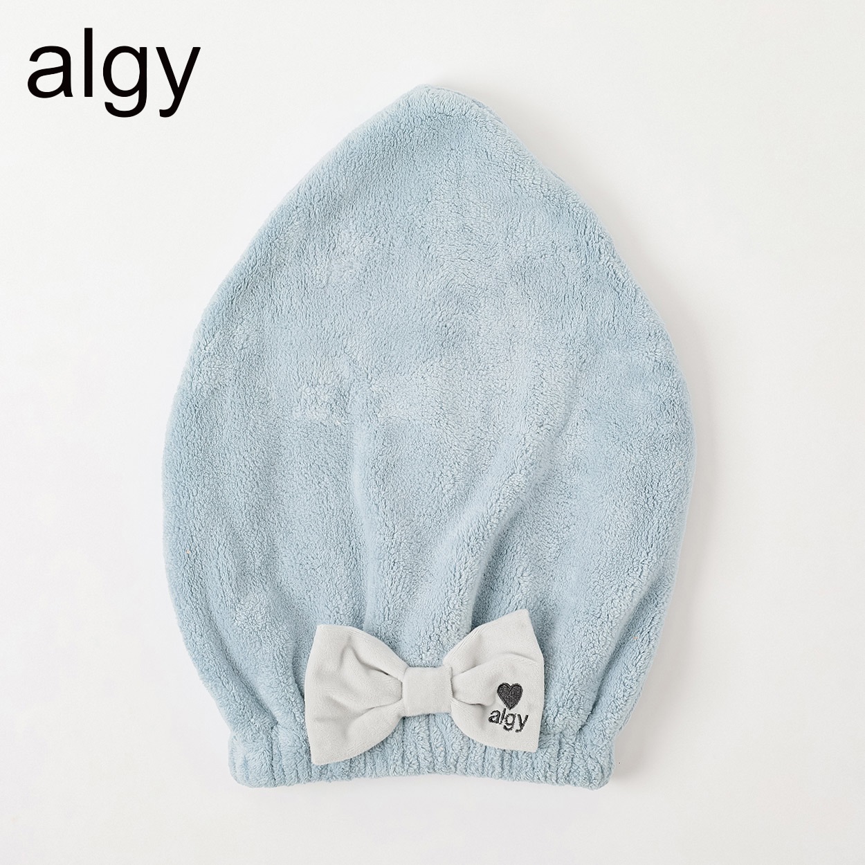 ALGY(アルジー) タオルキャップ 女の子 キッズ(グレー-ONE SIZE)