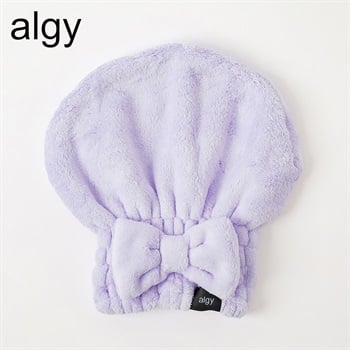 ALGY(アルジー) タオルキャップ 女の子 キッズ(パープル-ONE SIZE)