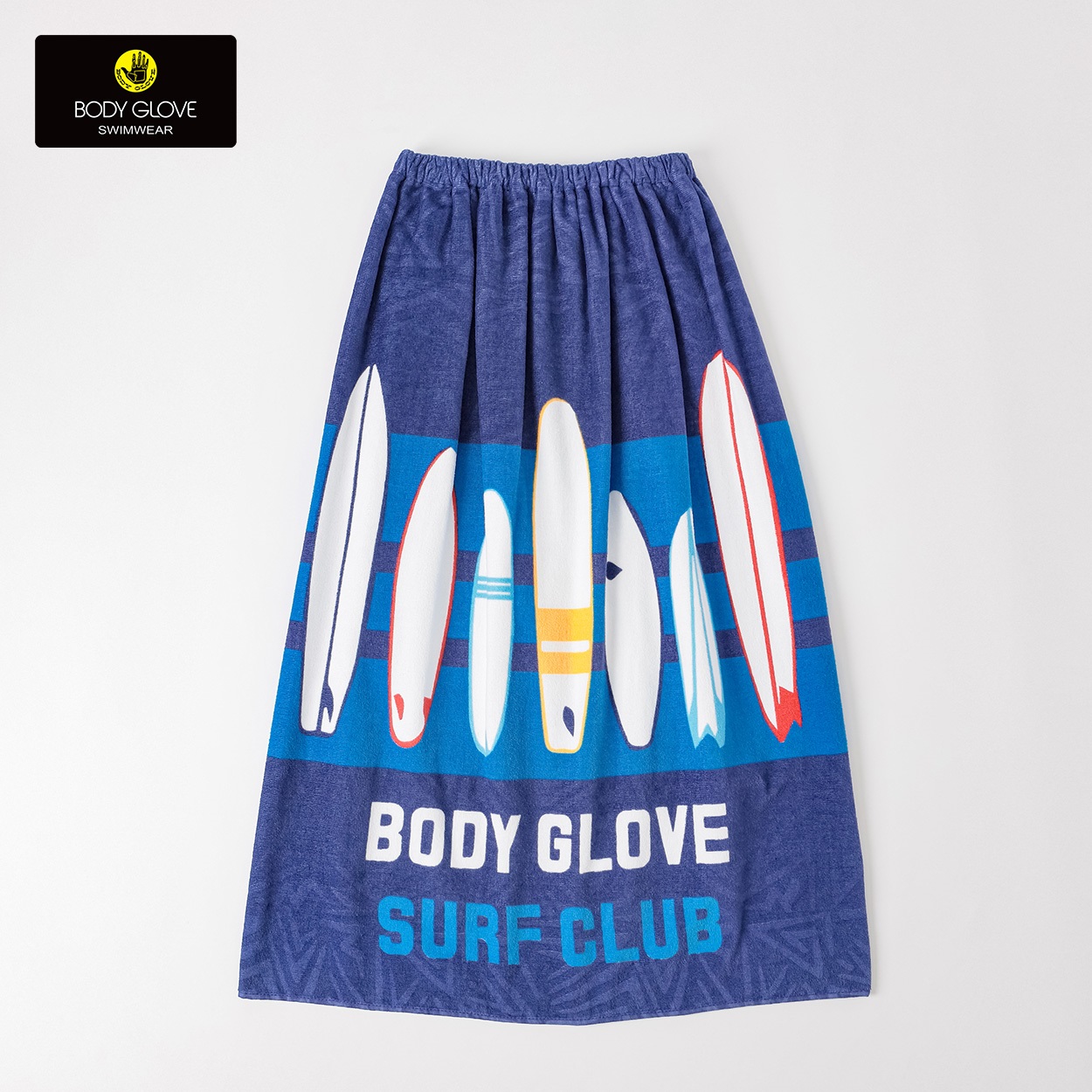 BODYGLOVE(ボディーグローブ) ラップタオル 80cm 男の子 巻きタオル キッズ(ネイビー-80cm)