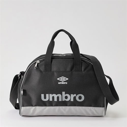 UMBRO(アンブロ) ボストン型ビーチバッグ 男の子 縦17cm 横28cm 高さ24cm キッズ(グレー-ONE SIZE)