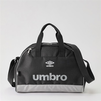 UMBRO(アンブロ) ボストン型ビーチバッグ 男の子 縦17cm 横28cm 高さ24cm キッズ(グレー-ONE SIZE)