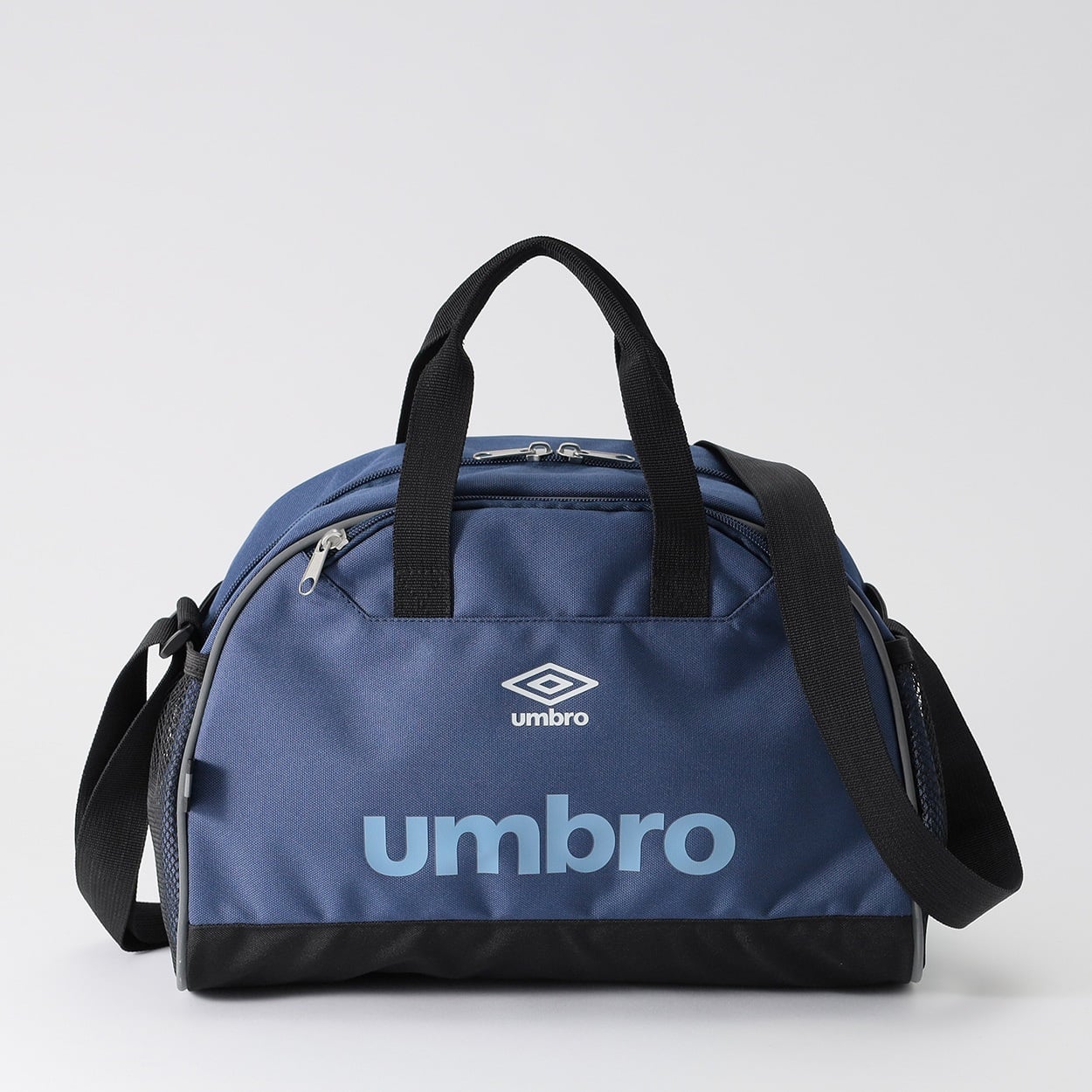 UMBRO(アンブロ) ボストン型ビーチバッグ 男の子 縦17cm 横28cm 高さ24cm キッズ(ネイビー-ONE SIZE)