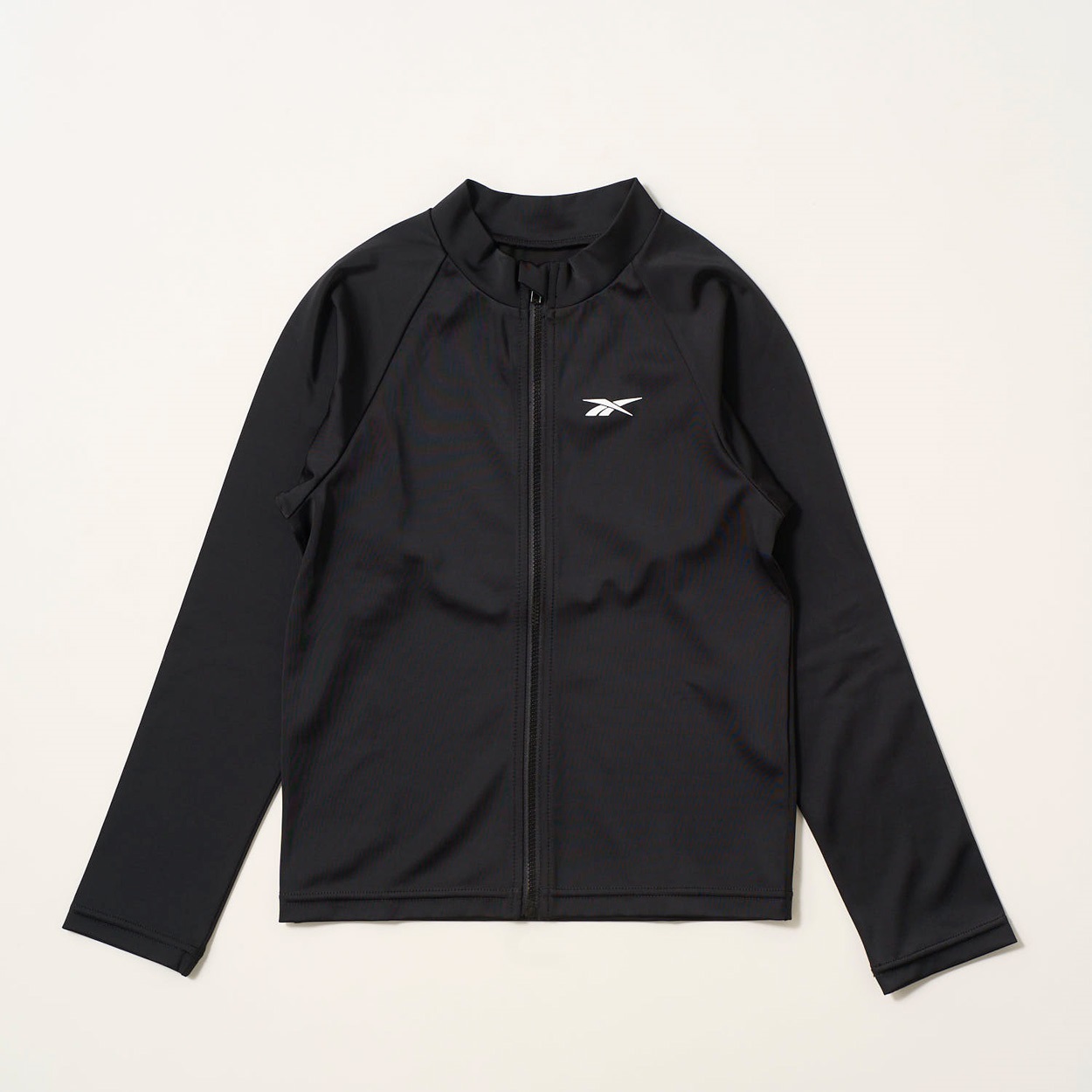 Reebok(リーボック) 長袖ラッシュガード 男の子 紫外線対策 キッズ 140cm-170cm(ブラック-170cm)