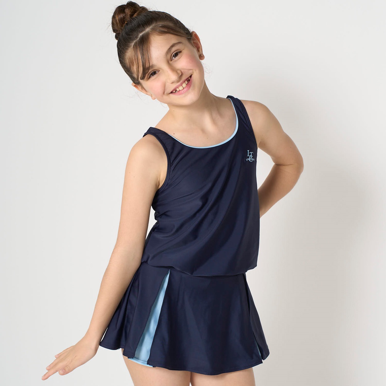 Lovetoxic(ラブトキシック) プリーツスカートAライン 女の子 キッズ 140cm-170cm(サックス-170cm)