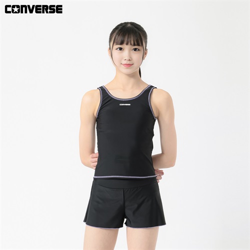 スクール水着 CONVERSE(コンバース) スクールキュロットセパレーツ 女の子 キッズ 140cm-170cm